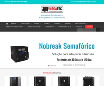 Megatecenergia.com.br(Megatec energia) Screenshot
