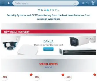 Megateh.eu(Online shopping EU) Screenshot
