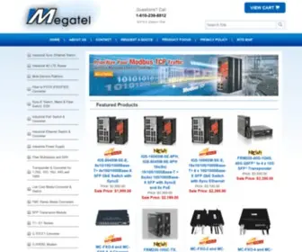 Megatelindustries.com(Worldwide distributor) Screenshot