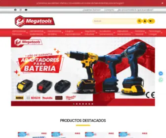 Megatools.com.pe(Tienda Virtual de Herramientas y Accesorios) Screenshot