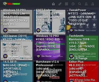 Megatorrent.xyz(SOFTWARE GRATIS POR MEGA & TORRENT) Screenshot