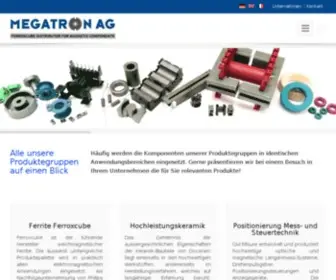 Megatron.ch(Megatron AG) Screenshot