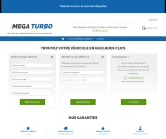 Megaturbo.fr(Turbo Pas Cher en Échange Standard) Screenshot