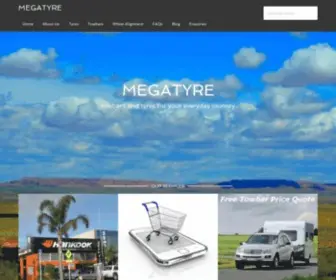 Megatyre.co.nz(Megatyre) Screenshot