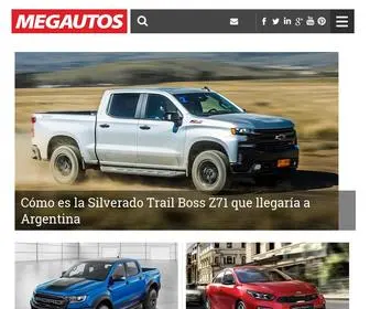 Megautos.com(Test, noticias y precios de autos) Screenshot
