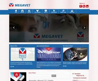 Megavet.com.co(Megavet S.A) Screenshot