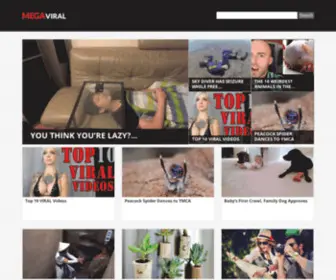 Megaviral.com(Mega Viral) Screenshot