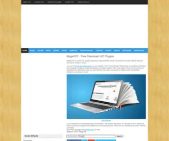 Megavst.com(Download Free VST Plugins) Screenshot