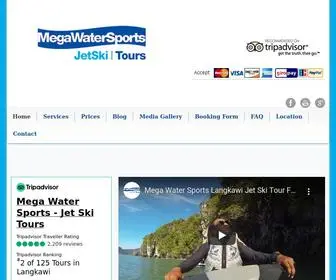 Megawatersports.com(Mega Water Sports) Screenshot