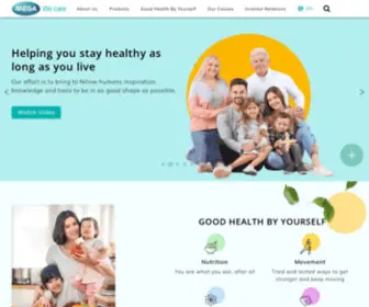 Megawecare.com(Your Health & Wellness Partner & passionate guardian) Screenshot
