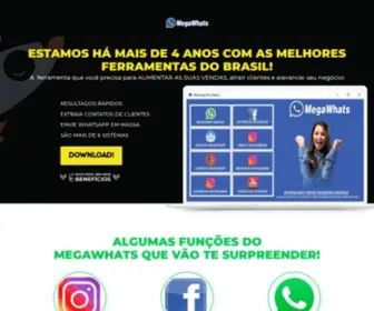 Megawhats.com.br(Megawhats) Screenshot