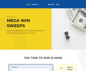 Megawinsweeps.com(Mega Win Sweeps) Screenshot