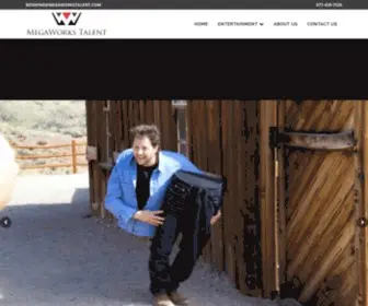 Megaworkstalent.com(Mega Works Talent) Screenshot