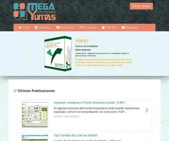 Megayuntas.com(Sistema Contable) Screenshot