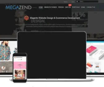 Megazend.com(Magento & Web Development) Screenshot