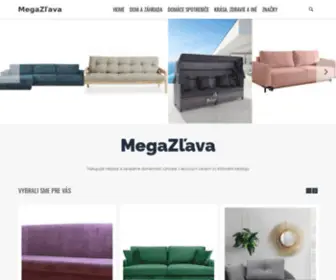 Megazlava.sk(Nábytok mega výhodne) Screenshot