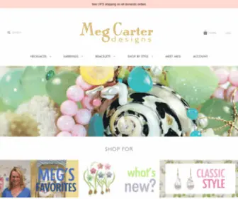 Megcarterdesigns.com(Meg Carter Designs) Screenshot