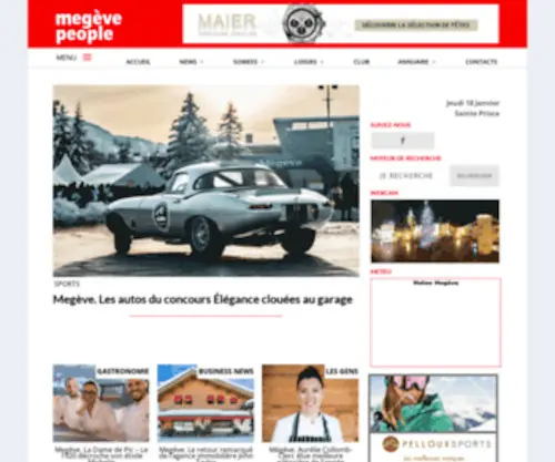 Megevepeople.com(MEGEVE PEOPLE) Screenshot