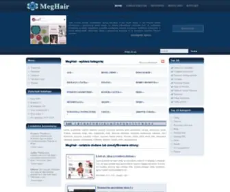 Meghair.pl(Katalog stron MegHair) Screenshot