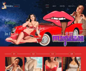 Meghakhan.com(Delhi Call Girls) Screenshot