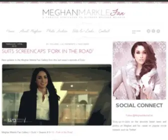 Meghan-Markle.com(Meghan Markle Fan) Screenshot