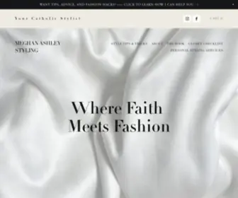 Meghanashleystyling.com(Meghan Ashley Styling) Screenshot
