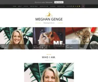 Meghangenge.com(Meghan Genge) Screenshot