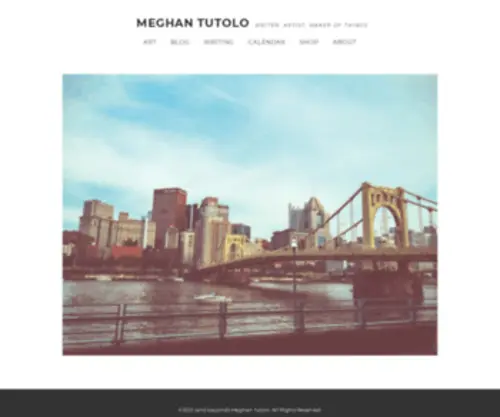 Meghantutolo.com(Meghan Tutolo) Screenshot