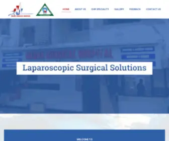 Meghasurgicalhospital.com(Megha Surgical Hospital) Screenshot