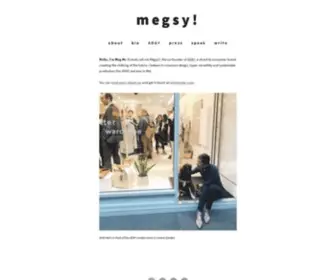 Meghe.com(Meg He is the co) Screenshot