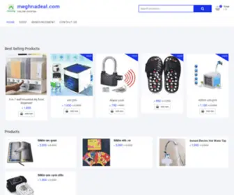Meghnadeal.com(Online shopping) Screenshot