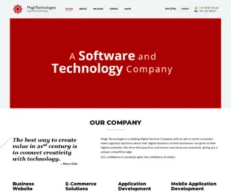 Meghtechnologies.com(Megh Technologies) Screenshot