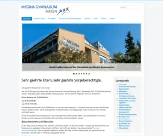 Megina-GYmnasium-Mayen.de(André Lung) Screenshot
