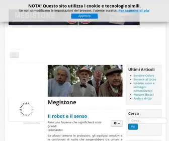 Megistone.it(Benvenuto in megistone) Screenshot