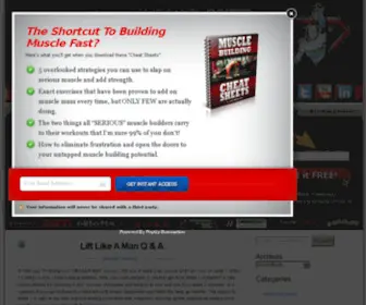 Megliofitness.com(Meglio Fitness) Screenshot