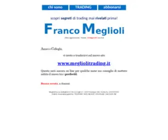 Meglioli.biz(Scopri il segreto del trading) Screenshot