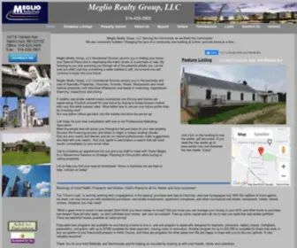 Megliorealtygroup.com(Index Page) Screenshot