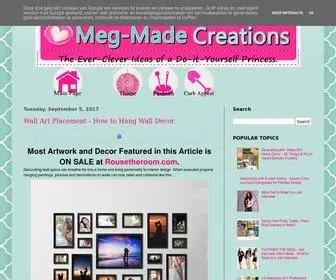 Megmadecreations.com(Meg-made Creations) Screenshot