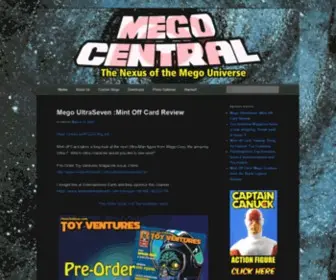 Megocentral.com(Mego Central) Screenshot