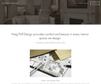 Megpoffdesign.com(Meg Poff Design) Screenshot