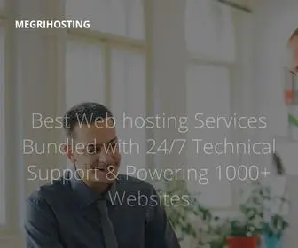 Megrihosting.com(Free website templates) Screenshot