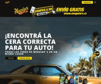 Meguiars.cr(Inicio) Screenshot