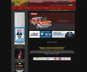 Meguiars.store.ro(Produse de intretinere auto) Screenshot