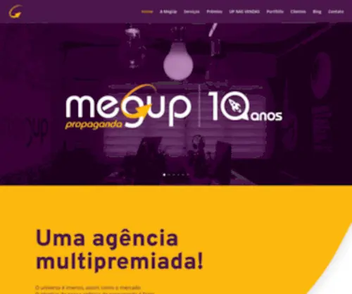 Megup.com.br(Agência de Propaganda) Screenshot