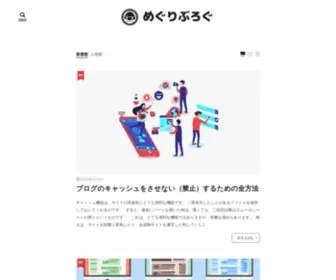 Megurilab.com(めぐりぶろぐ) Screenshot