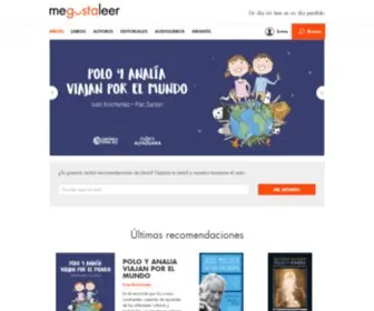 Megustaleer.com.uy(Plaza & Janés) Screenshot