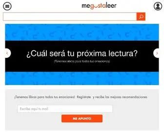 Megustaleer.mx(Me gusta leer) Screenshot