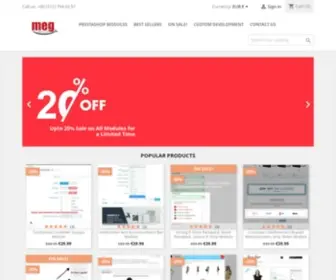 MegVenture.com(Prestashop Addons and Modules Store by MEG Venture) Screenshot