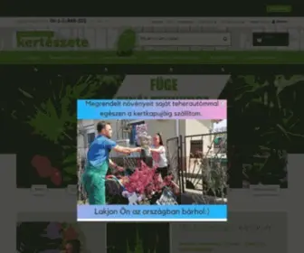 Megyeriszabolcskerteszete.hu(Kertészet) Screenshot