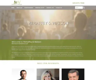 Mehaffeyandwatson.com(Abilene Lawyer Mehaffey and Watson) Screenshot